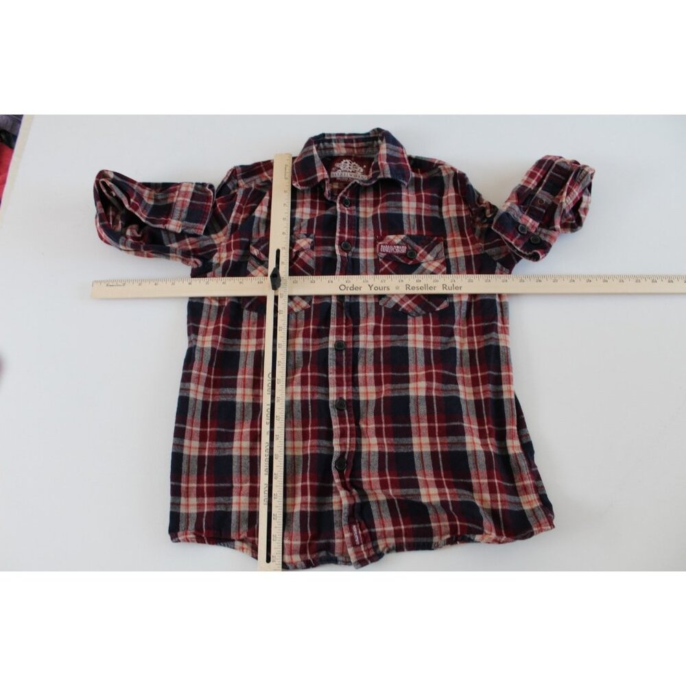 Firestone Walker Barrelworks Men's Button Up Flannel Shirt Size S - Picture 4 of 4